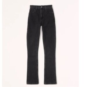 Abercrombie & Fitch High Rise Skinny Jean with flare ankle